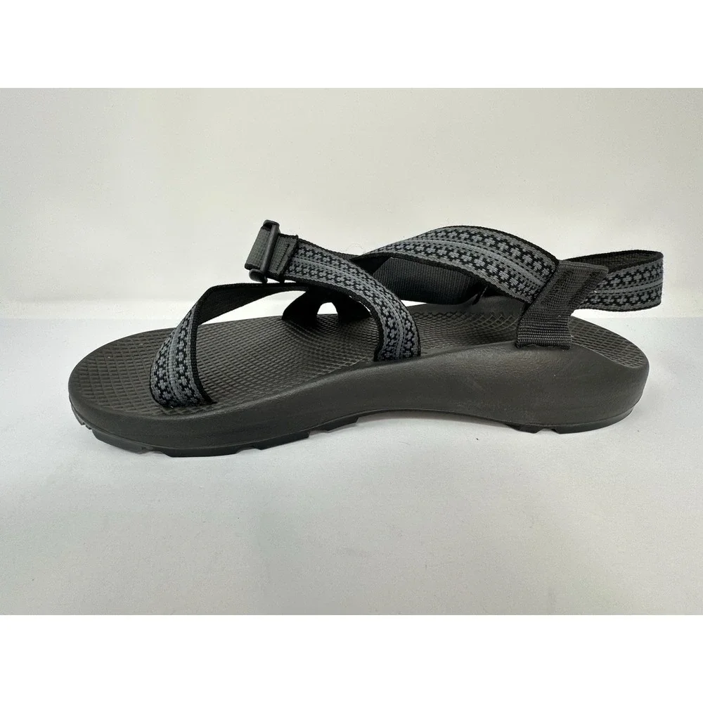 VTG Chaco Z1 Classic Sandals Mens 13 Assembled in Colorado USA Hiking Black Gray